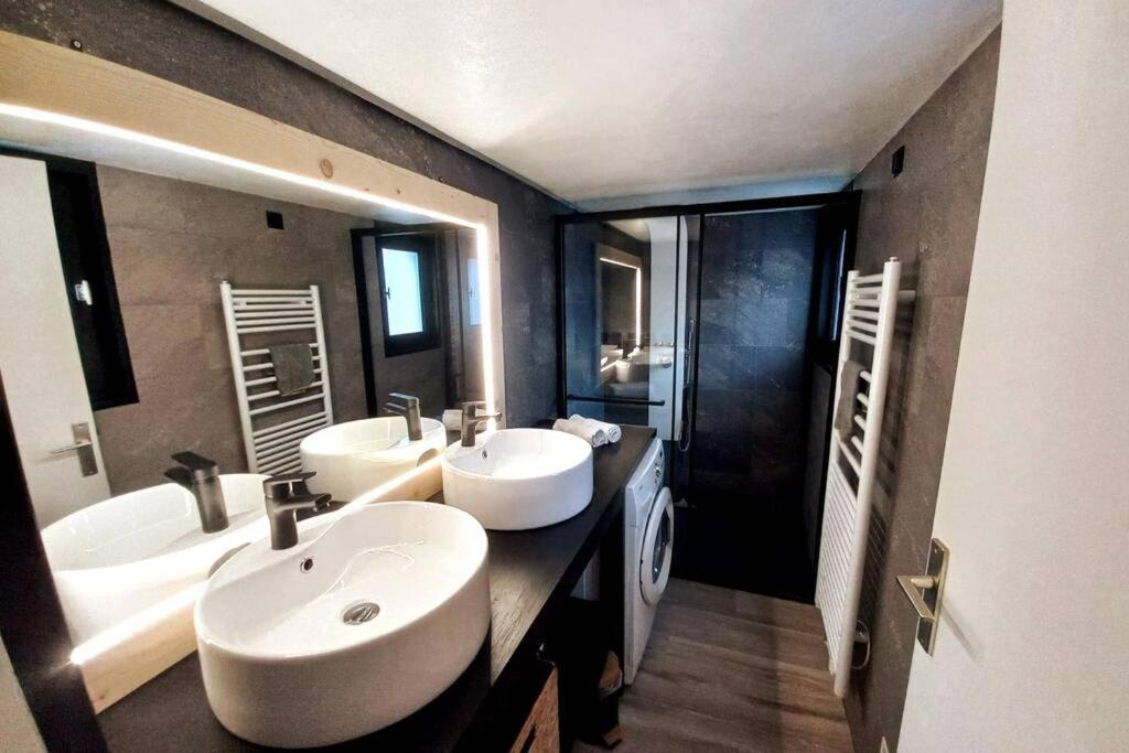 Gite 14 Pers Lesoursfanfarons Spacieux Chaleureux Bramans Extérieur photo